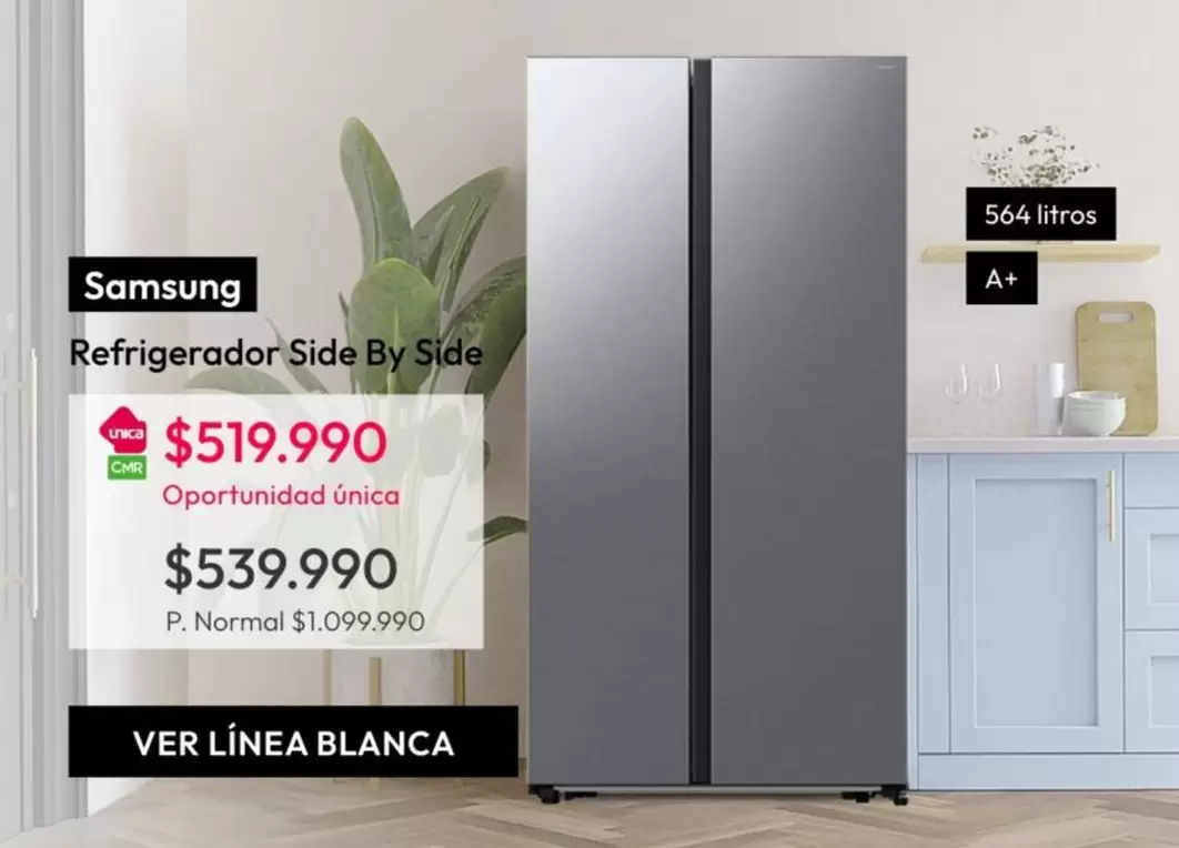Samsung - Refrigerador Side By Side