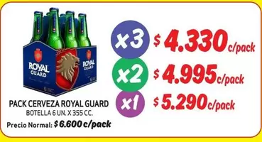 Royal - Pack Cerveza Guard