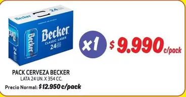 Becker - Pack Cerveza