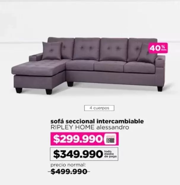 sofa seccional intercambiable RLPLE