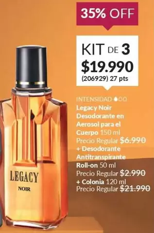 Legacy - Kit De 3