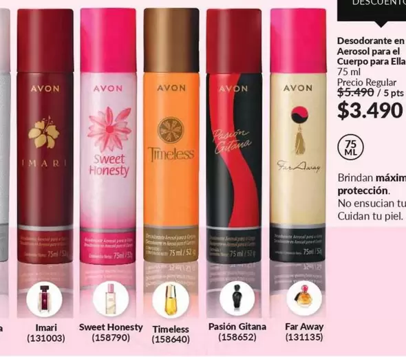 Imari - Desodorante En Aerosol Para El Cuerpo Para Ell