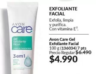 Avon Care - Exfoliante Facial