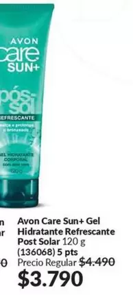Care+ - Avon Care Sun+ Gel Hidratante Refrescante