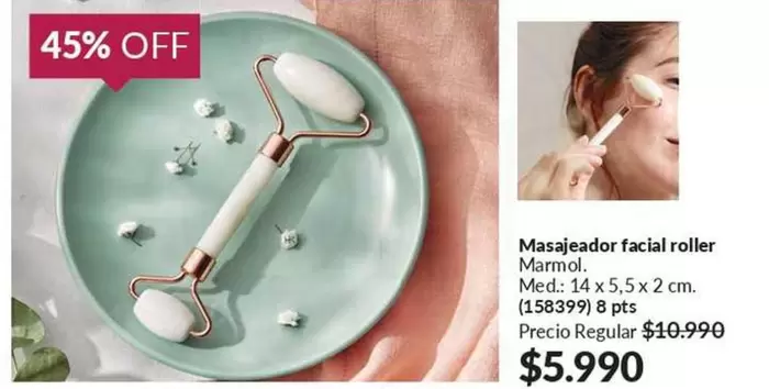Masajeador Facial Roller
