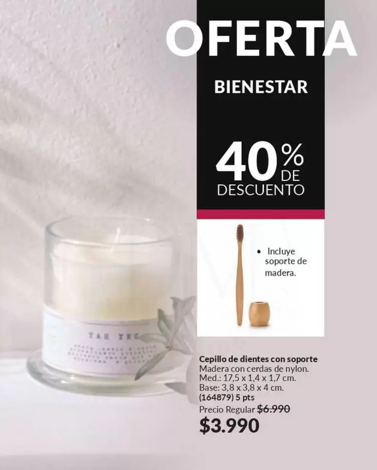 Capillo De Dientes Con Soporte