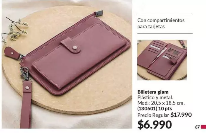 Metal - Billetera Glam