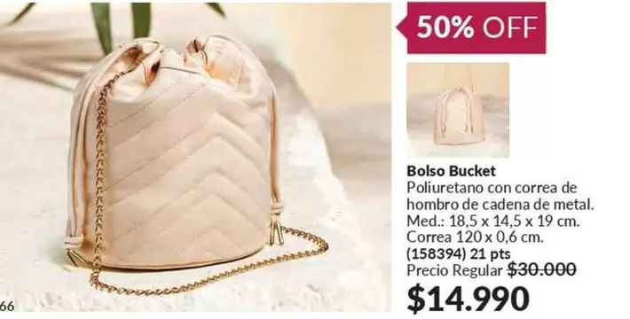 Metal - Bolso Bucket