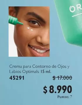 Optimals - Crema Para Contorno De Ojos Y Labios