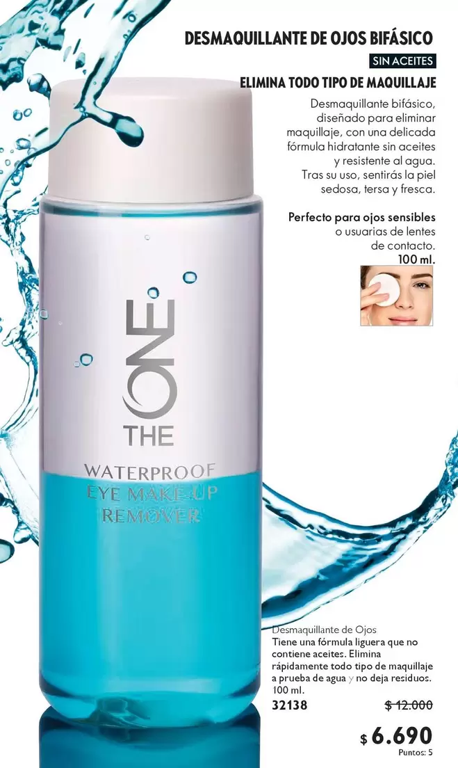 Desmaquillante De Ojos Bifasico