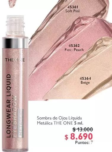 Soft - Sombra De Ojos L;auda Metálica