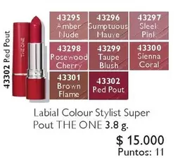 Purina - Labial Colour Stylist Super Pour The One 3.8 G