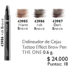 Delineador de Cejas Tattoo Effect Brow Pen
