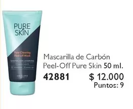 Mascarilla De Carbón Peel-Off Pure Skin 50 Ml.