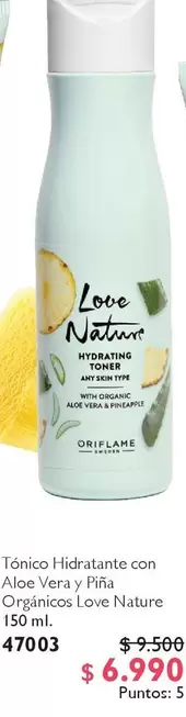 Tonico Hidratante Con Alas Vera Y Pink