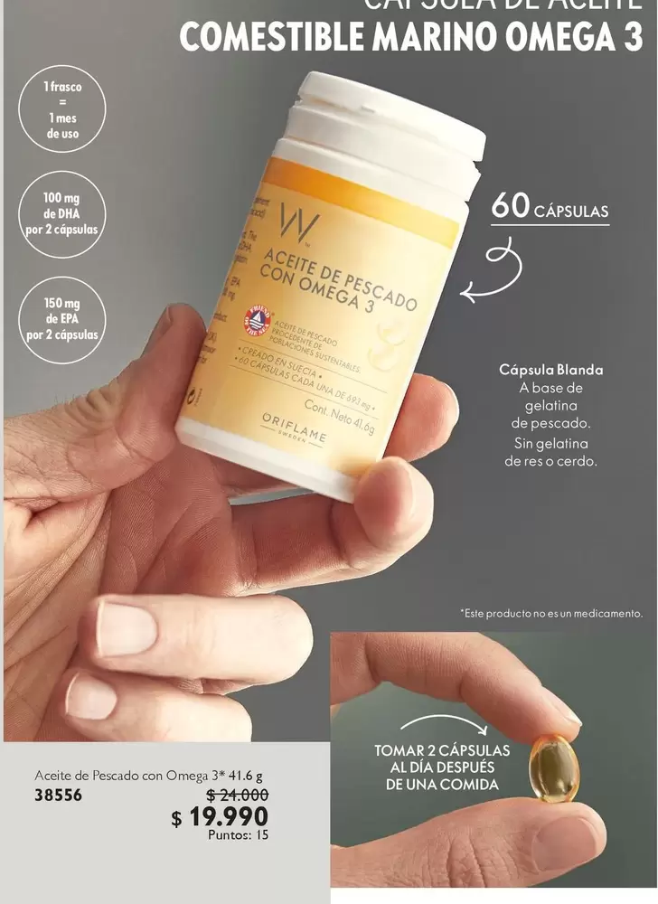 Omega - Comestible Marino  3