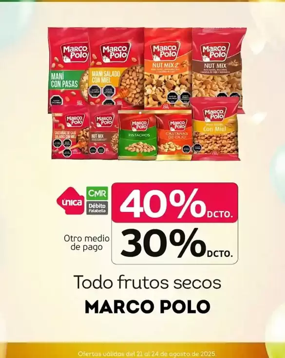 Marco Polo - Todo Frutos Secos