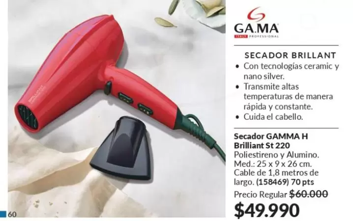 Ga.Ma - Secador Brillant