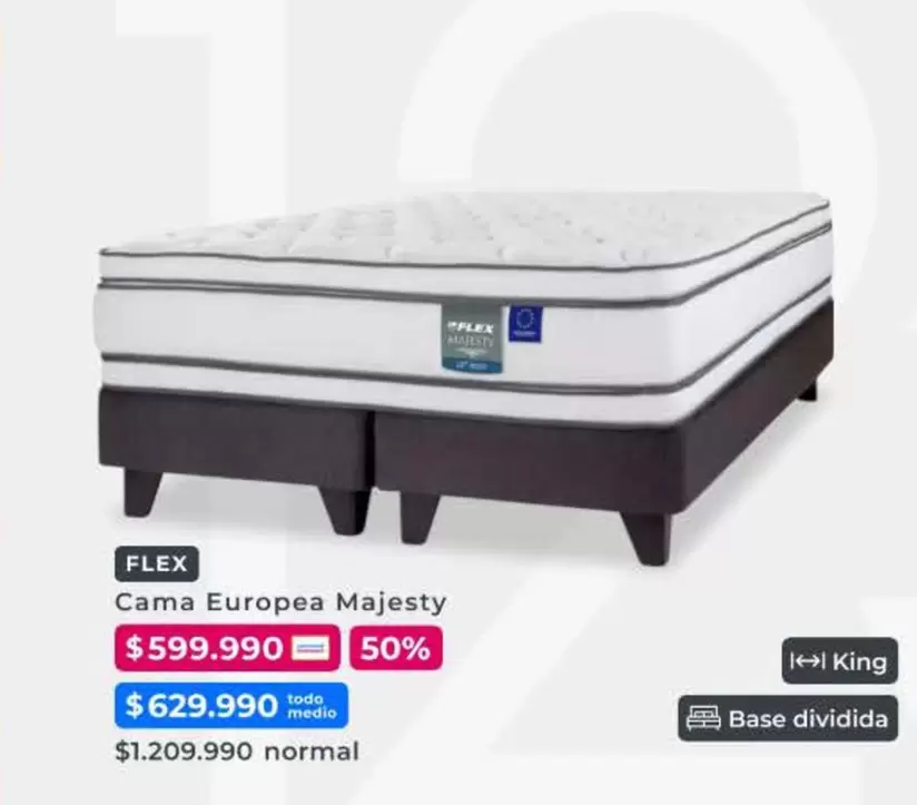 Flex - Cama Europea Majesty