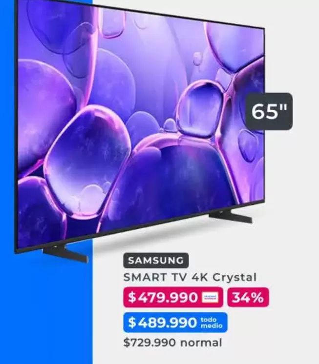 Samsung - Smart Tv 4k Crystal