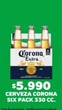 Corona - Cerveza Six Pack 330 Cc