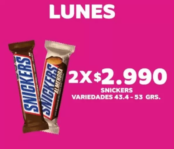 Snickers - Variedades