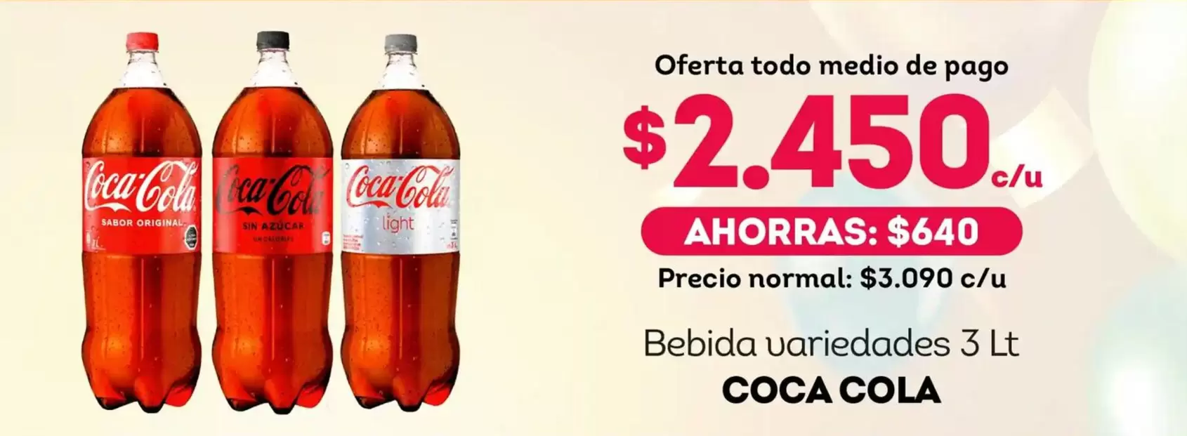Coca Cola - Bebida variedades