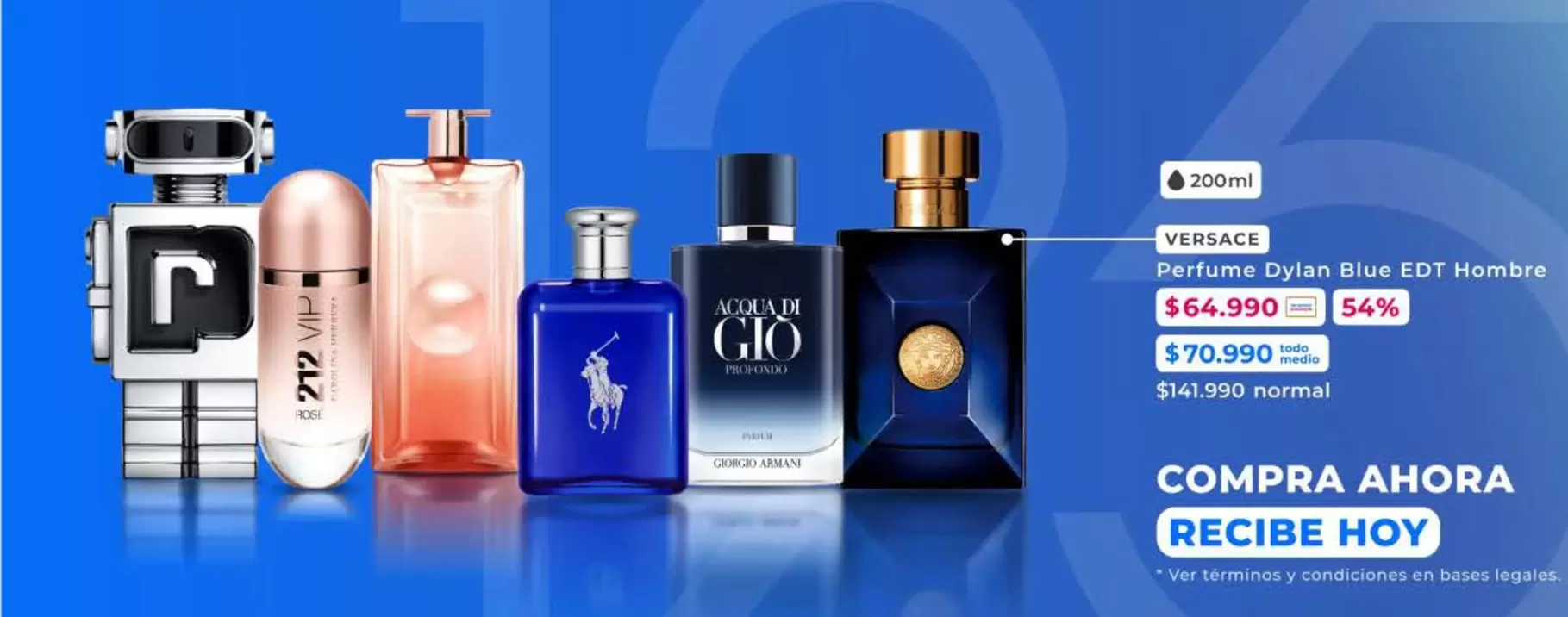 Versace - Compres Ahora Recibe