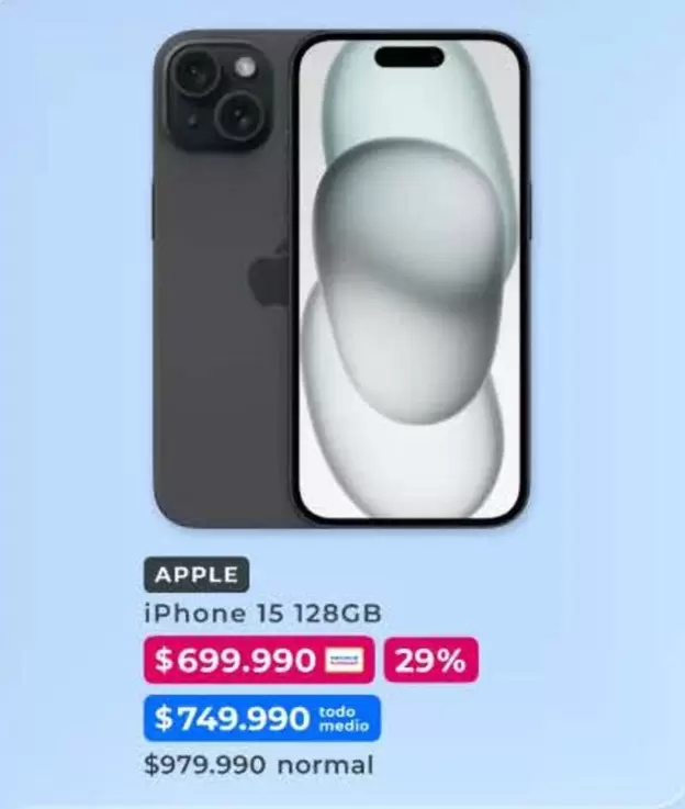 Apple - iPhone 15 128GB