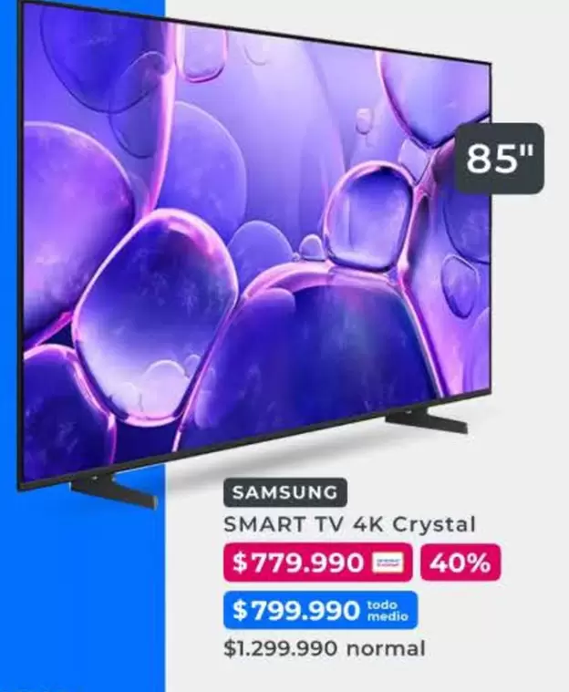 Samsung - Smart Tv 4k Crystal