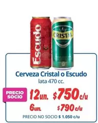 Escudo - Cerveza Cristal O