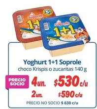 Soprole - Yoghurt 1+1