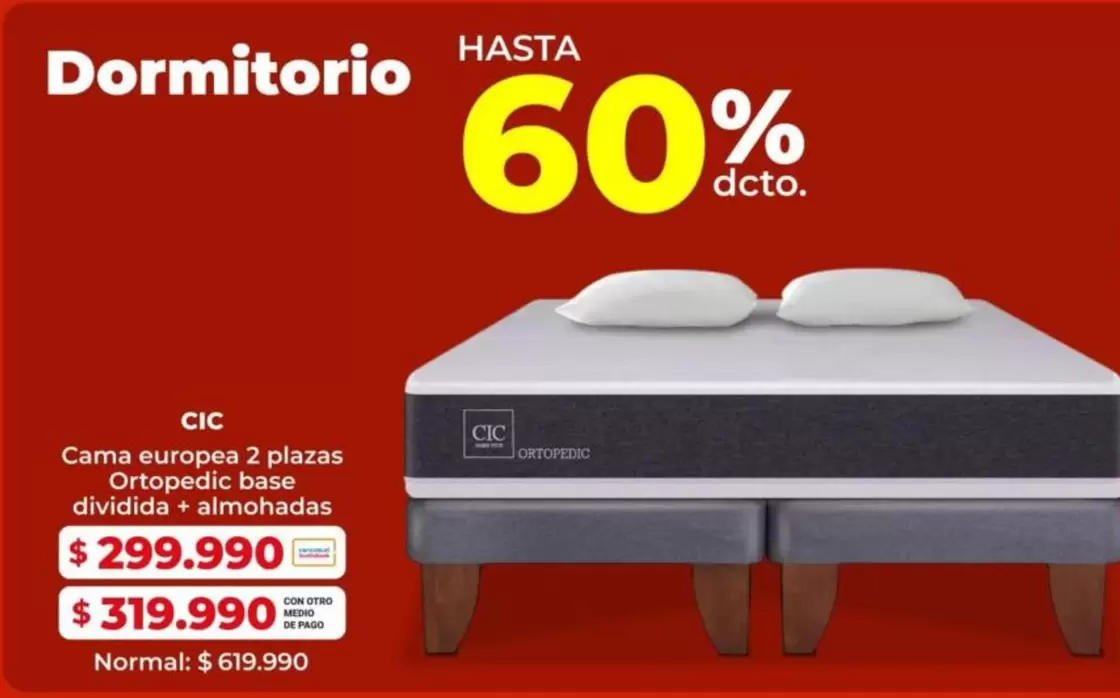 Cic - Cama Euorges 2 Plazas