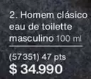 Homem -  Clasico Eau De Toilette Masculino