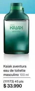 Kaiak - Eau De Toilette Masculino