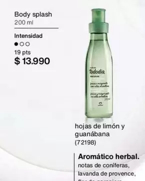 Tododía - Body Splash