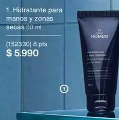 Homem - Hidratante Para Manos Y Zonas Secas