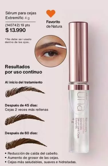 Natura - Sérum Para Cejas Extemirific