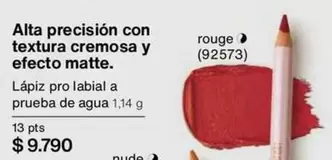 Alta Precisión Con Textura Cremosa Y Efecto Matte