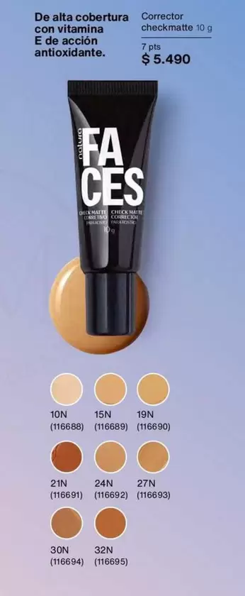 Natura - Della Alta Cobertura Con Vitamina E Descan Antioxidante