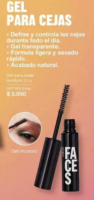 Natura - Gel Para Cejas
