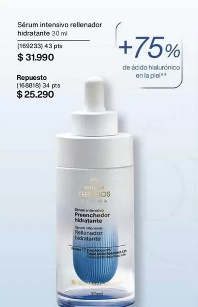 Chronos - Sérum Intensivo Rellenador Hidratante