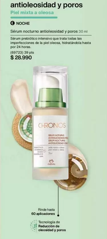 Chronos - Antioleosidade Y Poros