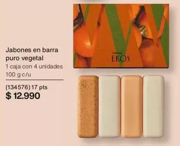 Ekos - Jabones En Barra Puro Vegetal