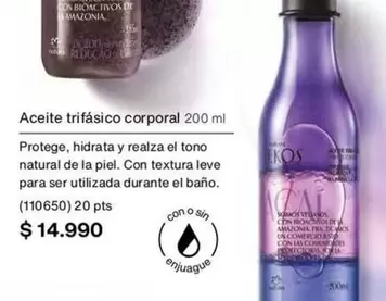 Aceite Trifasico Corporal