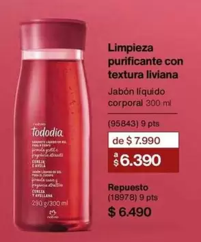 Tododía - Limpieza Purificante Con Textura Liviana