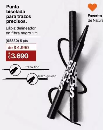 Natura - Punta Biselada Para Trazos Precisos