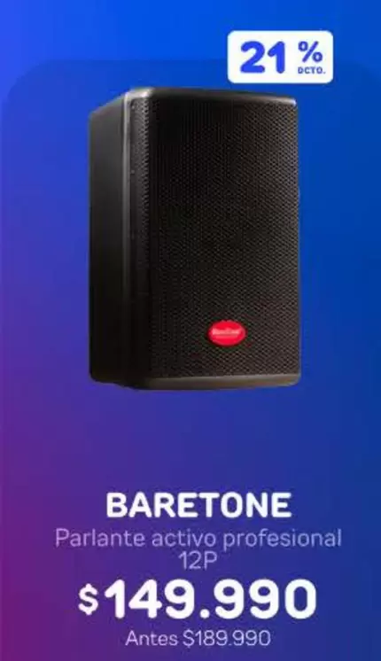 Parlante Activo Profesional 12P
