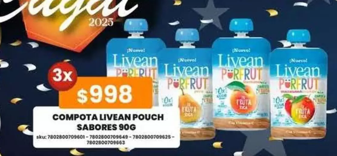 Livean - Compota  Pouch