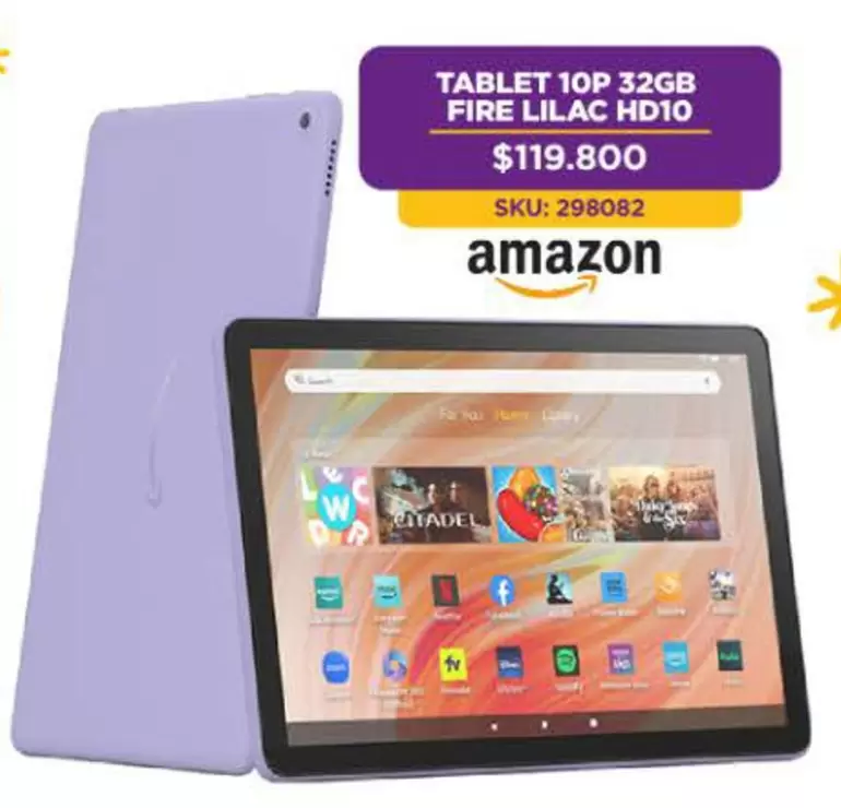 Tablet 10p 32gb Fire Llaac Hd10